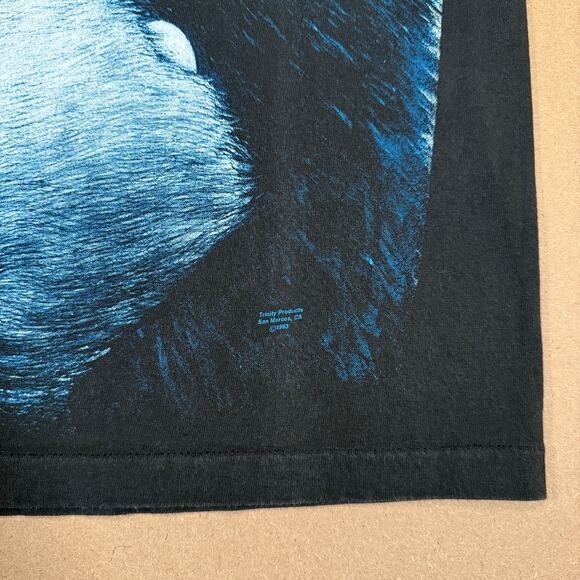 Vintage Silverback Gorilla Ape All Over Print Wildlife Animal 90s Graphic Shirt - Picture 4 of 6